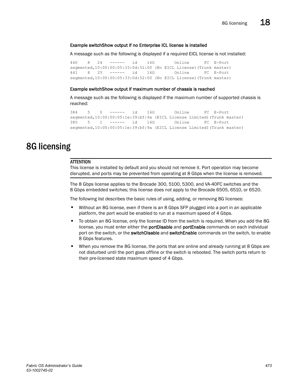 8g licensing | Dell POWEREDGE M1000E User Manual | Page 473 / 666
