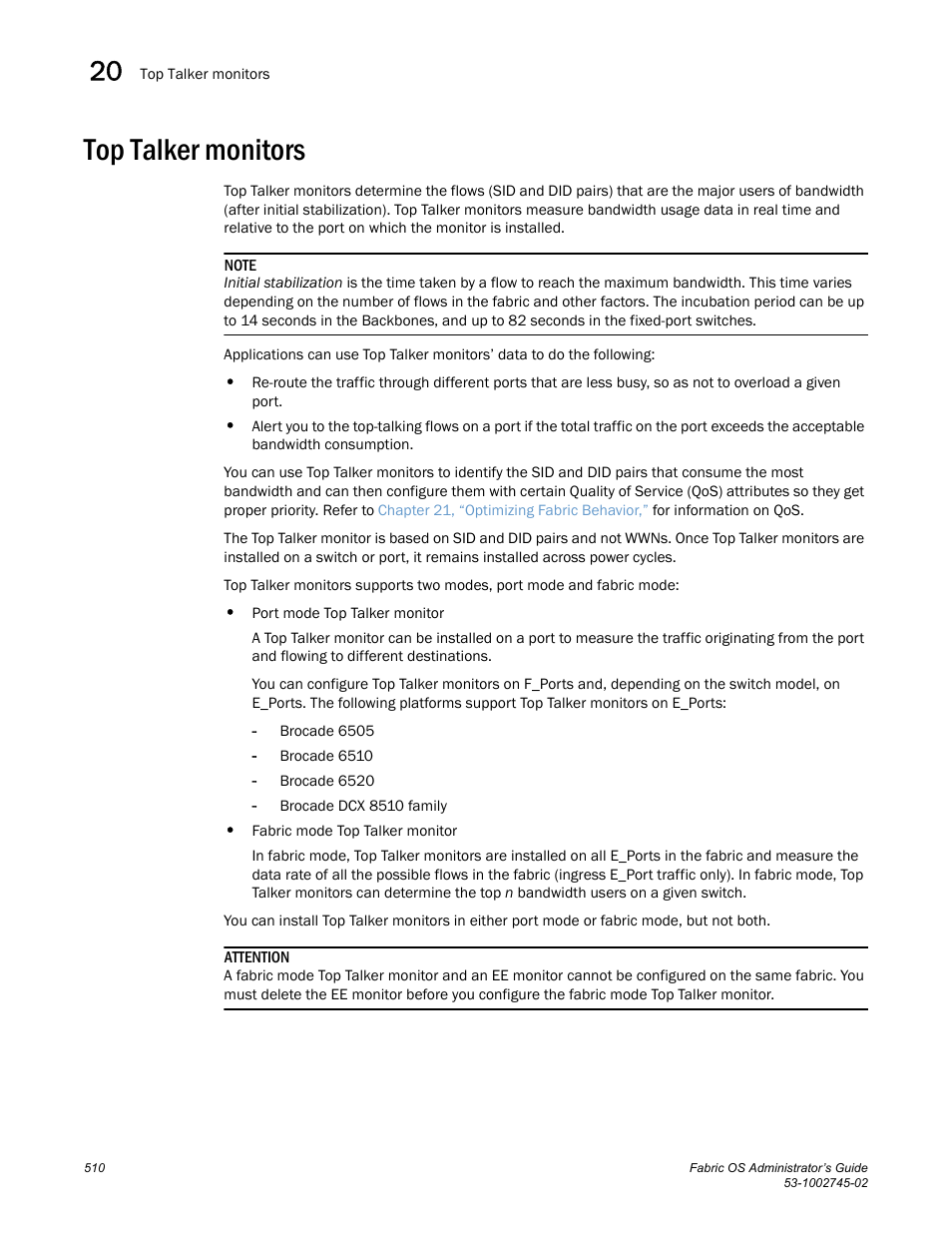 Top talker monitors | Dell POWEREDGE M1000E User Manual | Page 510 / 666