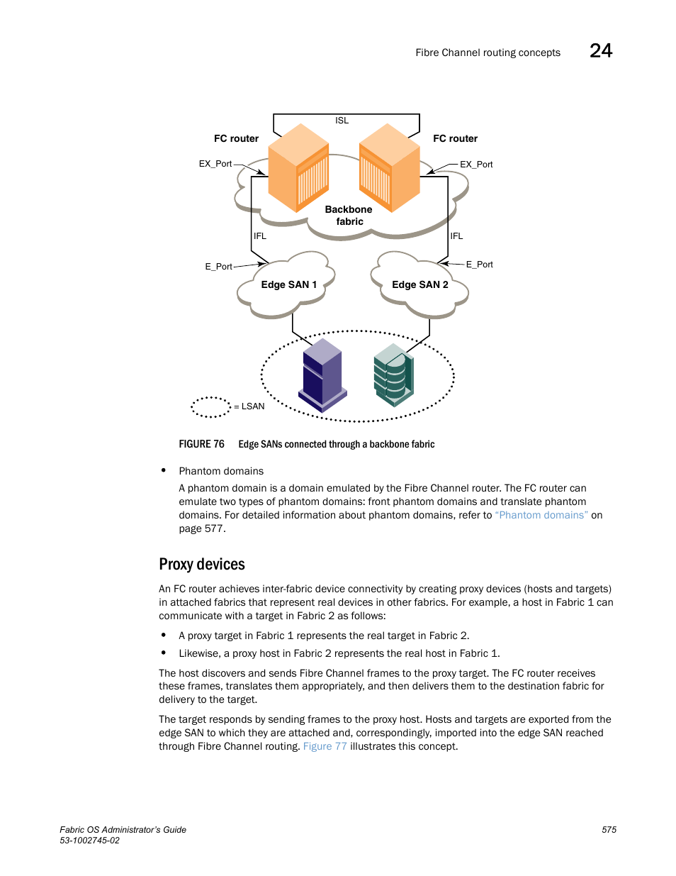Proxy devices, Figure 76, Edge | Dell POWEREDGE M1000E User Manual | Page 575 / 666