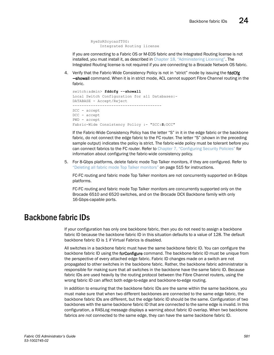 Backbone fabric ids | Dell POWEREDGE M1000E User Manual | Page 581 / 666