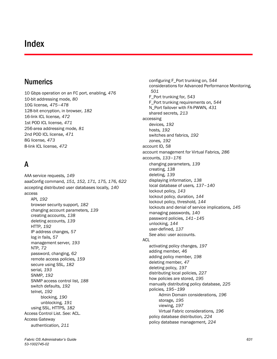 Index, Numerics | Dell POWEREDGE M1000E User Manual | Page 631 / 666