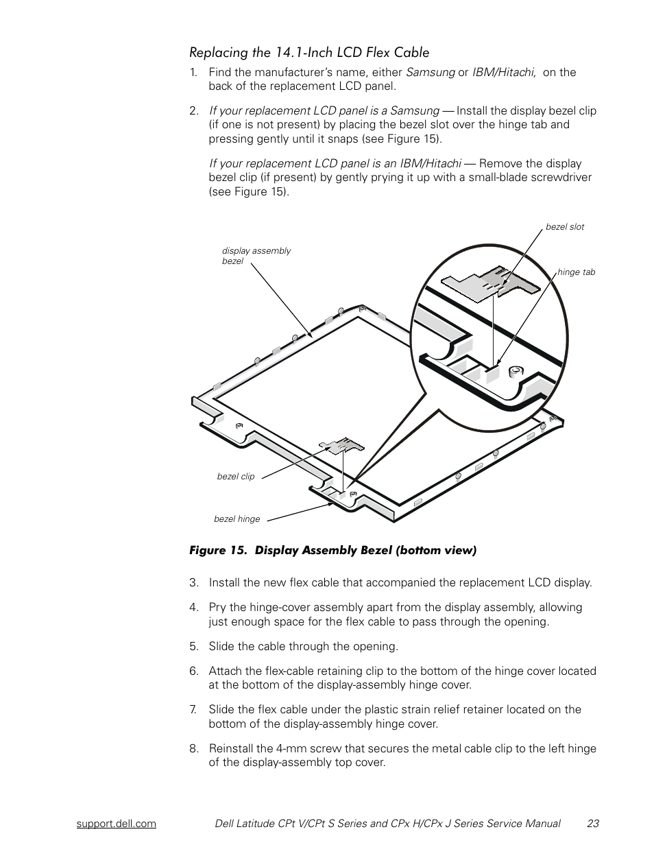 5hsodflqjwkh,qfk/&')oh[&deoh | Dell Latitude CPx H User Manual | Page 30 / 48