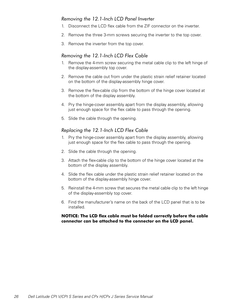 Dell Latitude CPx H User Manual | Page 33 / 48