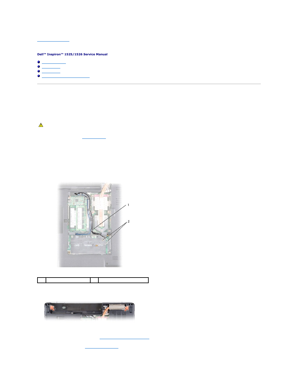 Display, Display assembly, Removing the display assembly | Dell Inspiron 1526 (Late 2007) User Manual | Page 17 / 51