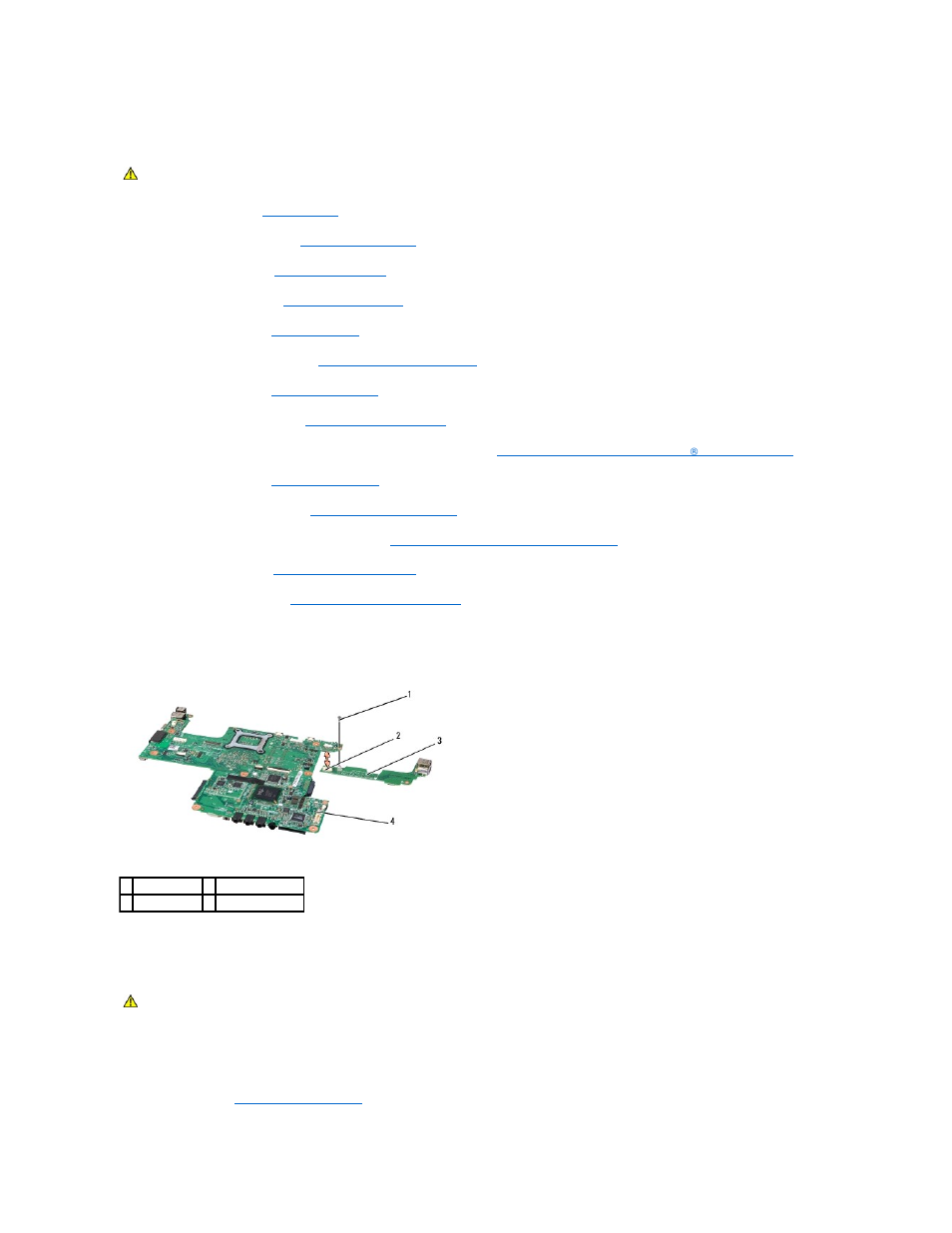 Removing the s-video board, Replacing the s-video board | Dell Inspiron 1526 (Late 2007) User Manual | Page 48 / 51