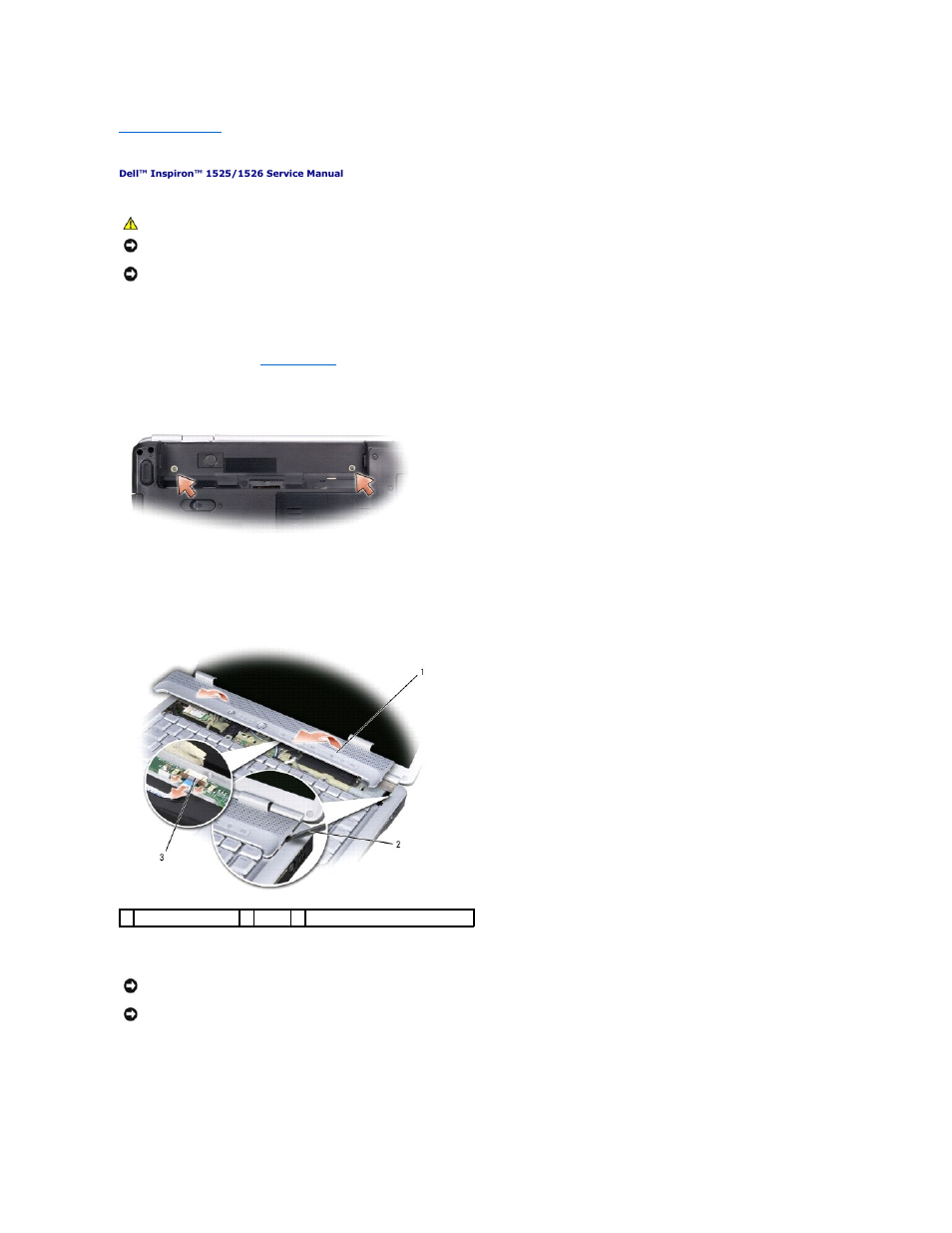 Center control cover, Removing the center control cover | Dell Inspiron 1526 (Late 2007) User Manual | Page 9 / 51