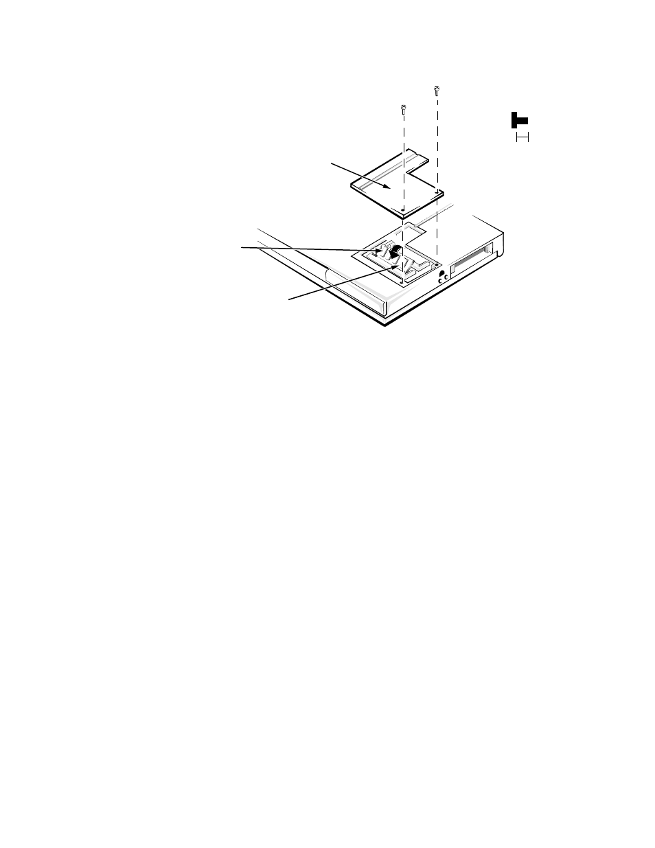 Memory module, Memory module -22, Emory module | Dell Latitude LM User Manual | Page 58 / 86