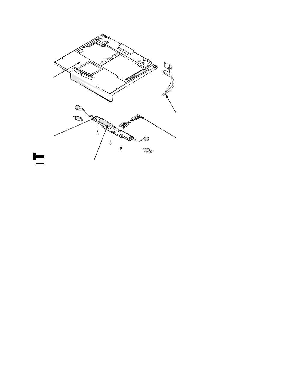 Status display board, Status display board -35, Figure 4-28. status display board removal | Dell Latitude LM User Manual | Page 71 / 86