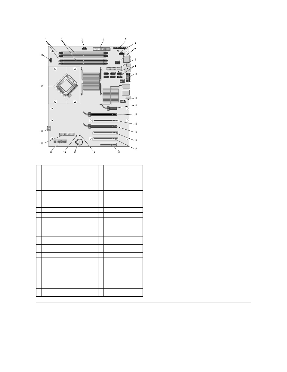 Power supply (psu) dc connector pin assignments | Dell XPS 700 Jet Black User Manual | Page 121 / 126