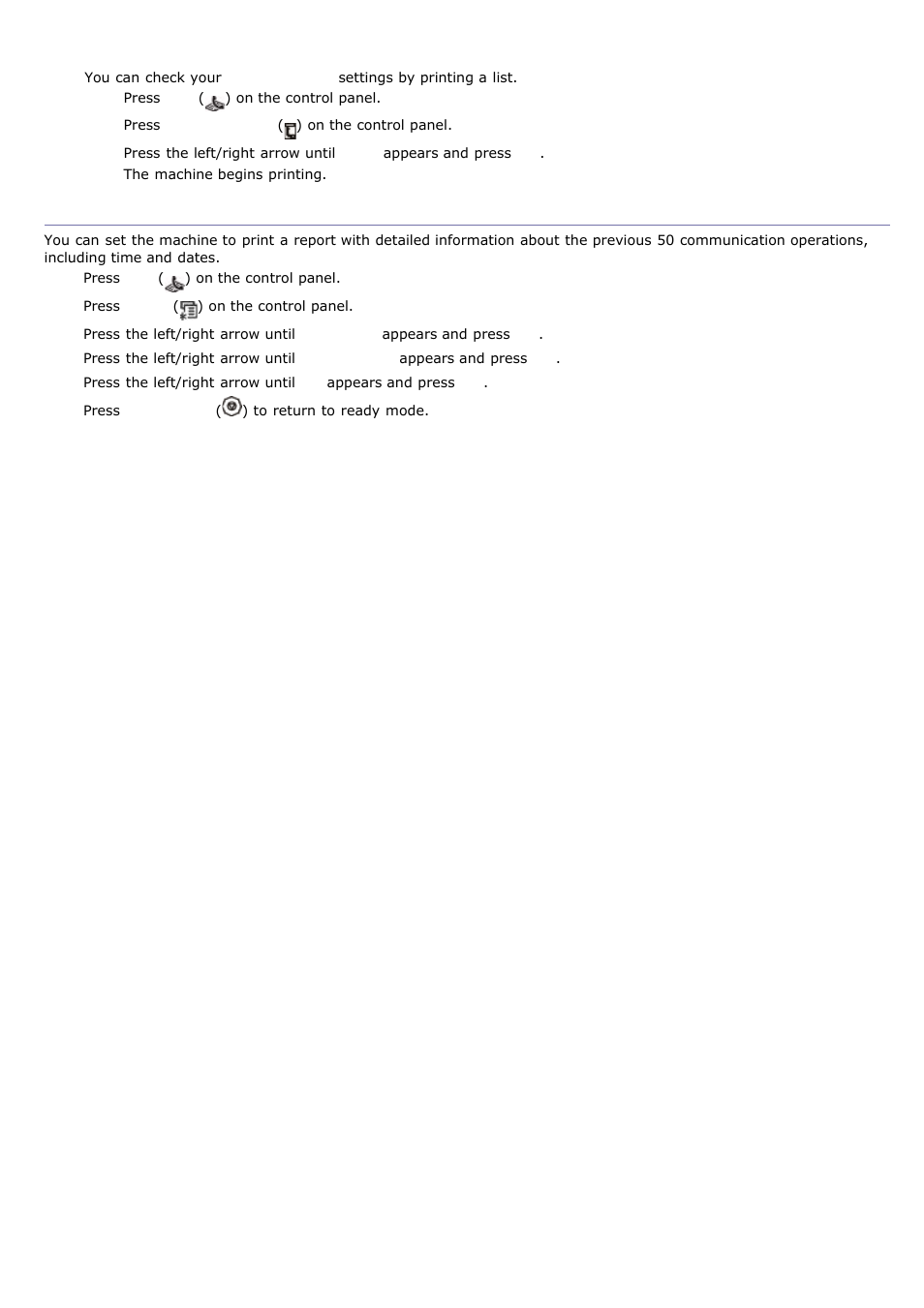 Printing sent fax report automatically, Printing address book | Dell 1135n Multifunction Mono Laser Printer User Manual | Page 65 / 138