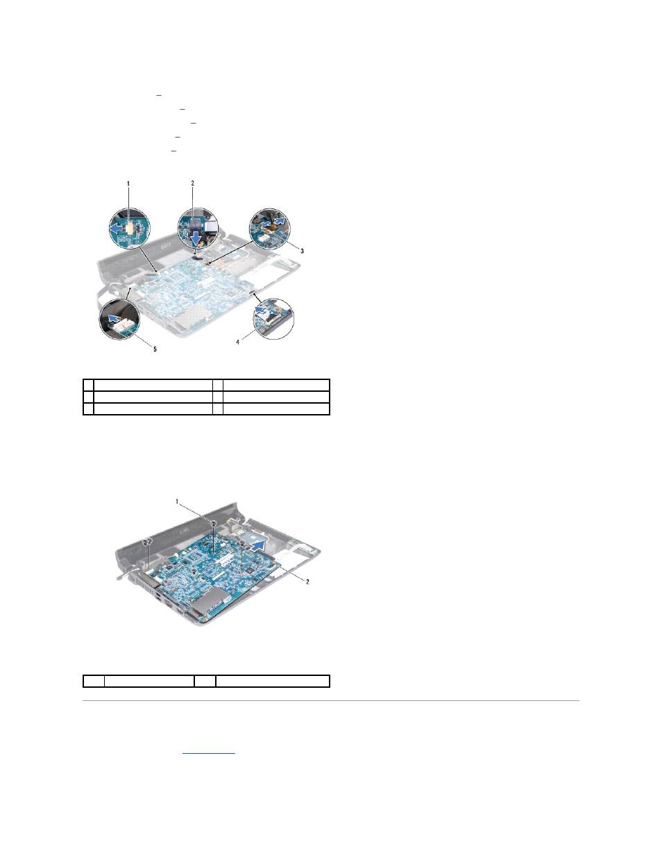 Replacing the system board | Dell Studio 1450 (Mid 2009) User Manual | Page 44 / 47