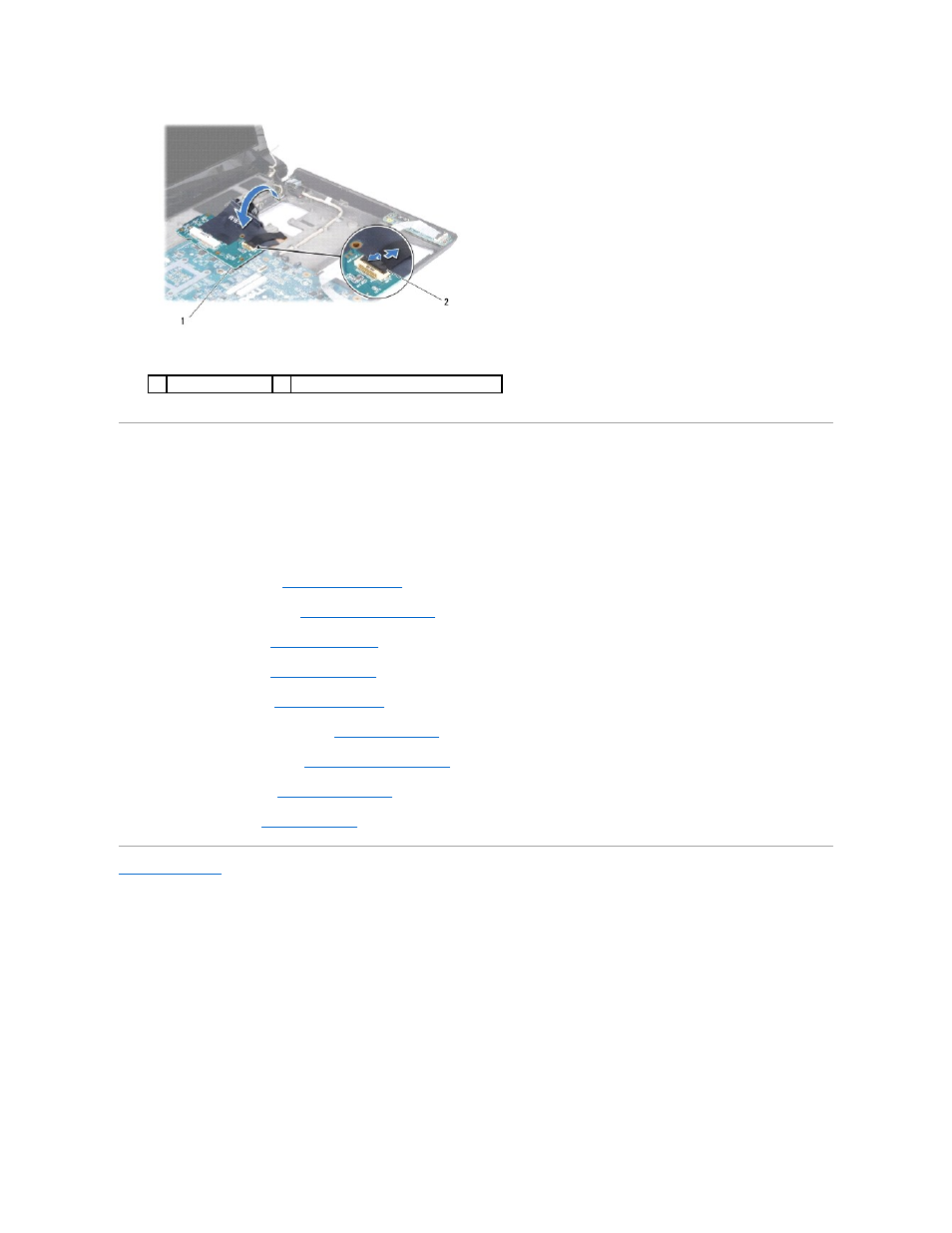 Replacing the wwan module | Dell Studio 1450 (Mid 2009) User Manual | Page 47 / 47