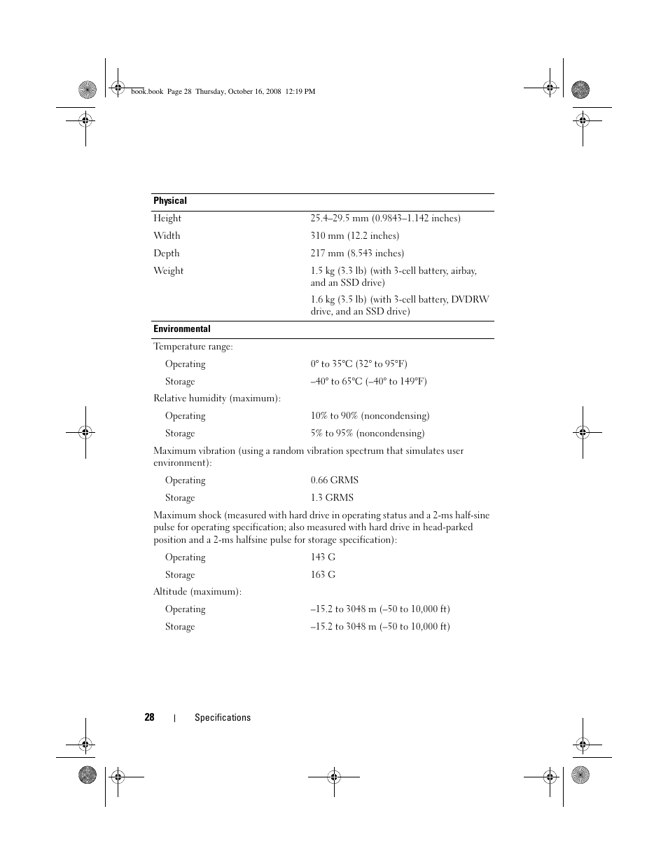 Dell Latitude E4300 (Late 2008) User Manual | Page 28 / 70