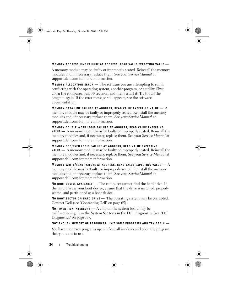Dell Latitude E4300 (Late 2008) User Manual | Page 34 / 70