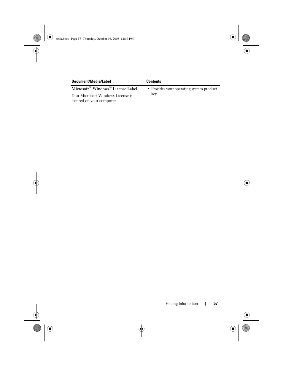 Dell Latitude E4300 (Late 2008) User Manual | Page 57 / 70