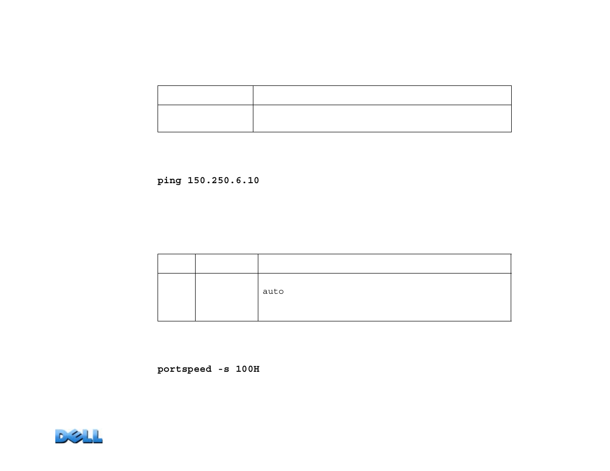 Ping, Portspeed, User’s guide | Mete red rac k pdu | Dell Metered PDU LED User Manual | Page 34 / 180