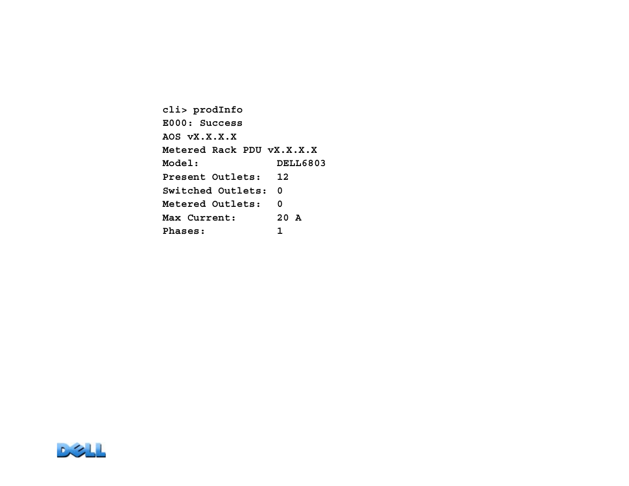 Prodinfo, User’s guide, Mete red rac k pdu | Dell Metered PDU LED User Manual | Page 53 / 180