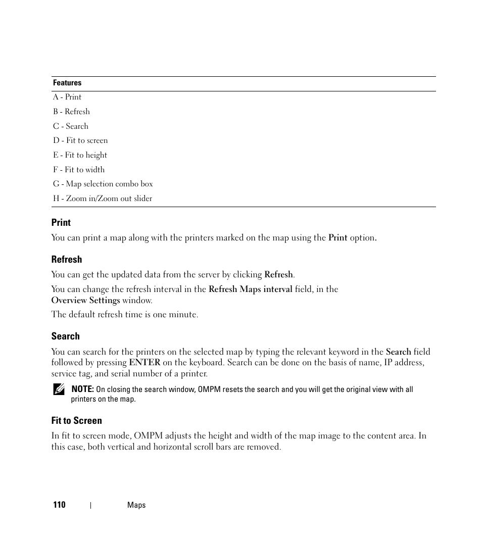 Dell Open Manage Print Manager Software User Manual | Page 110 / 276