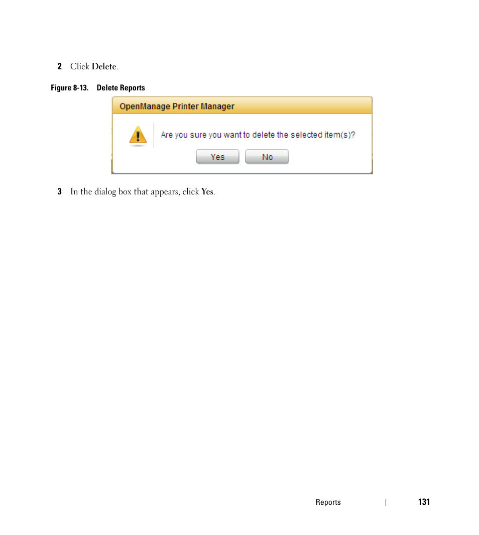 Dell Open Manage Print Manager Software User Manual | Page 131 / 276