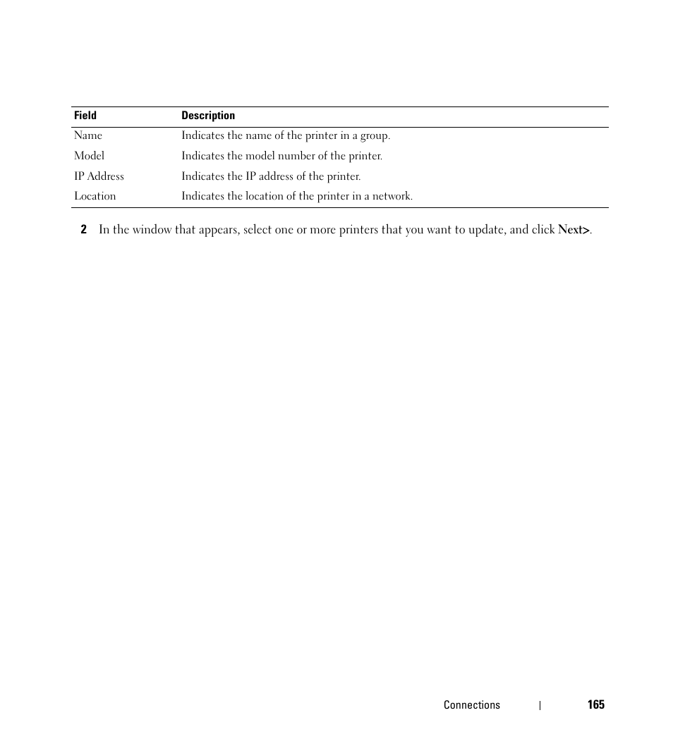 Dell Open Manage Print Manager Software User Manual | Page 165 / 276