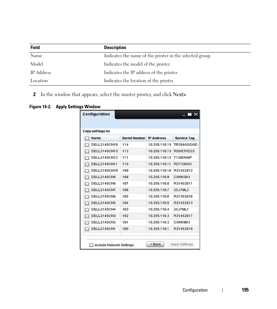 Dell Open Manage Print Manager Software User Manual | Page 195 / 276