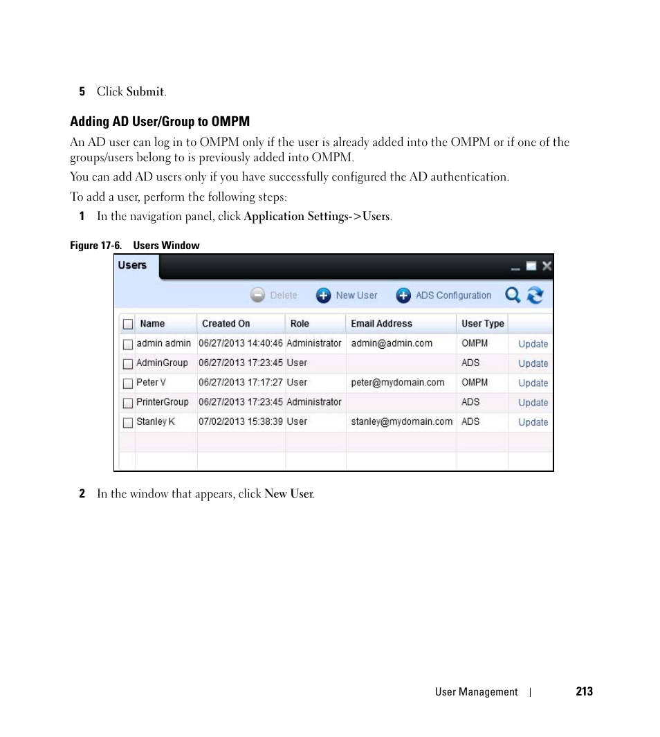Dell Open Manage Print Manager Software User Manual | Page 213 / 276