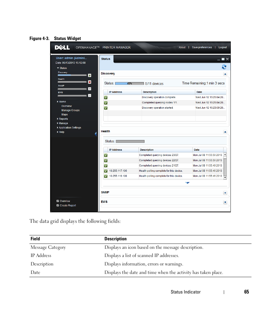 Dell Open Manage Print Manager Software User Manual | Page 65 / 276
