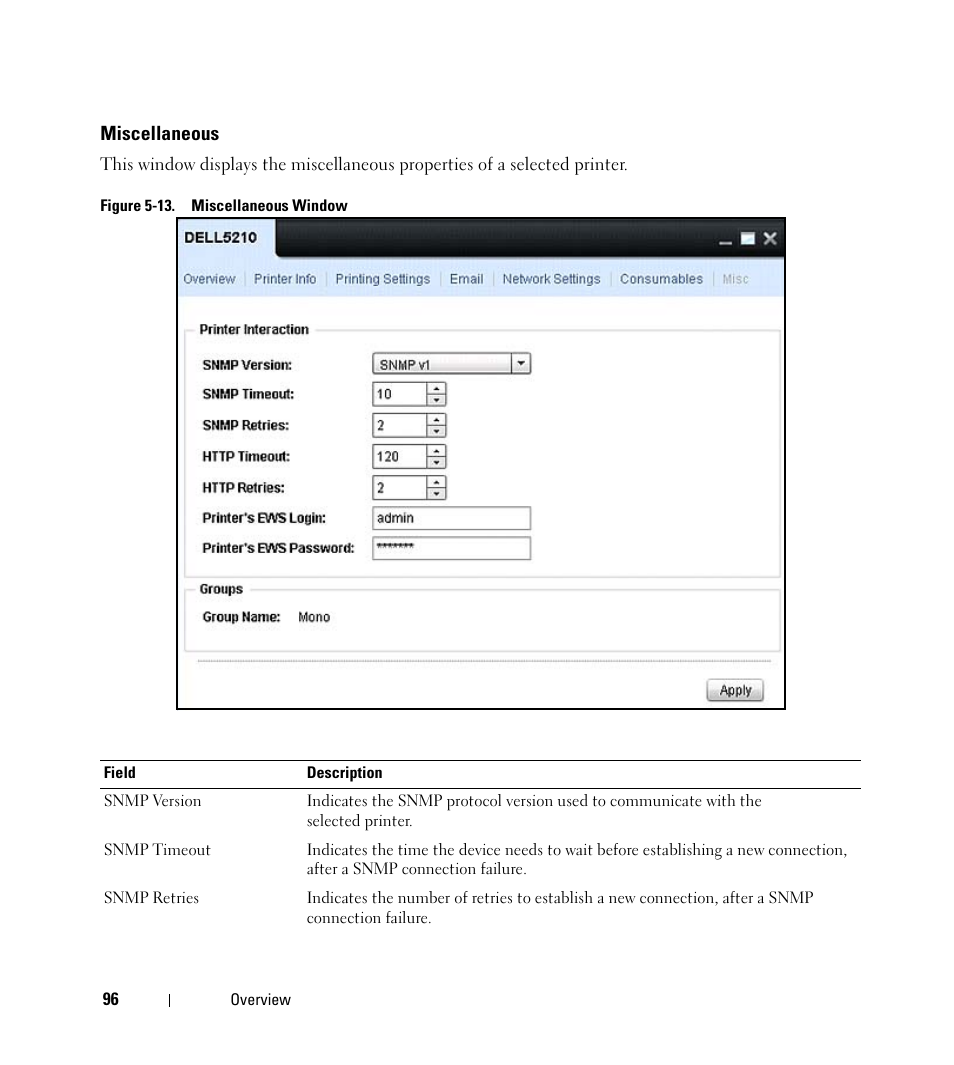 Dell Open Manage Print Manager Software User Manual | Page 96 / 276