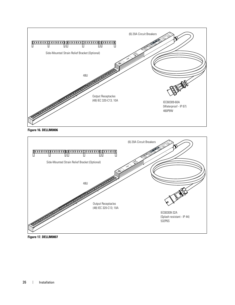 Figure 16, Figure 17 | Dell Metered PDU LCD User Manual | Page 26 / 90