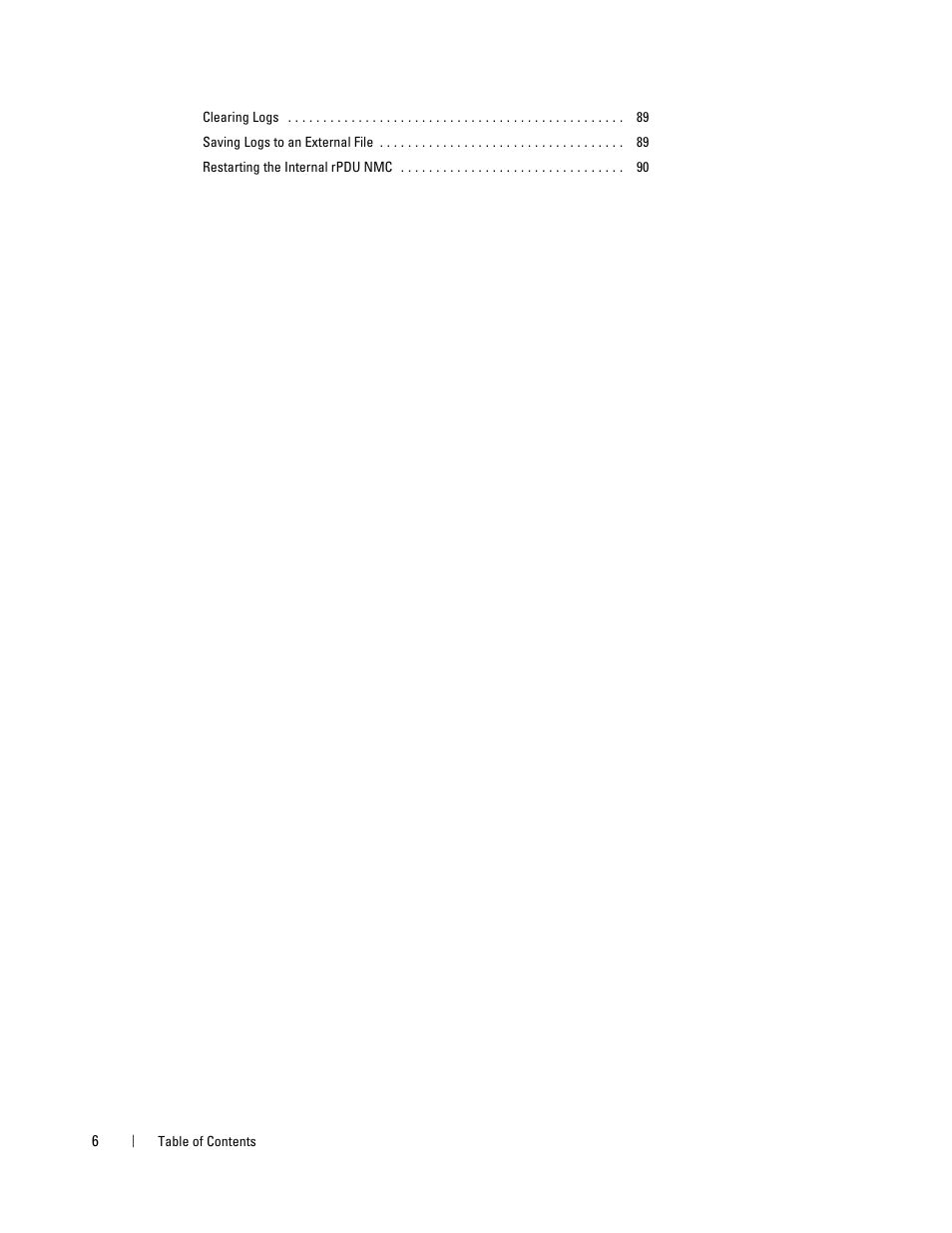 Dell Metered PDU LCD User Manual | Page 6 / 90
