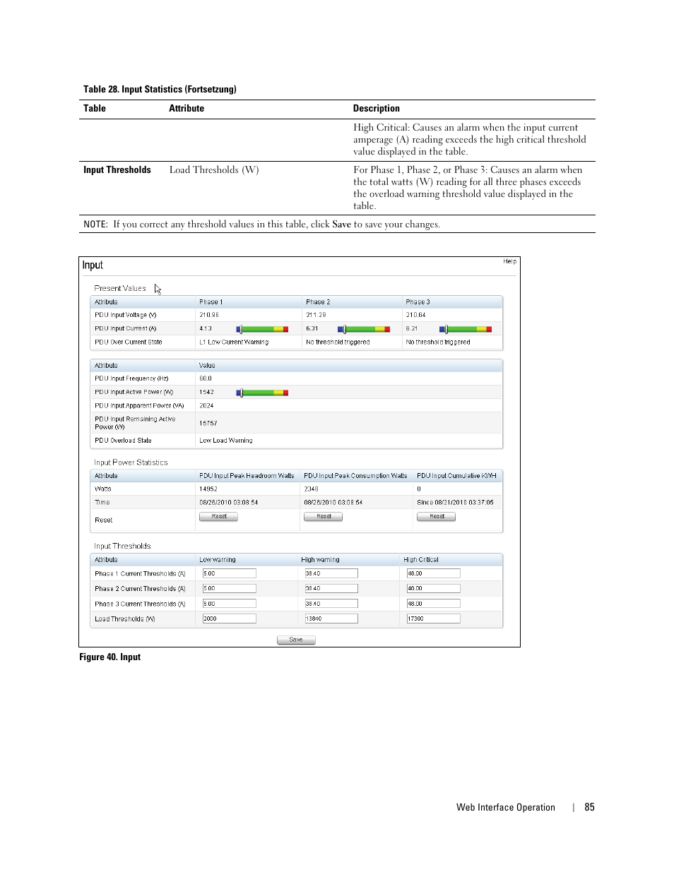 And figure 40) | Dell Metered PDU LCD User Manual | Page 85 / 90