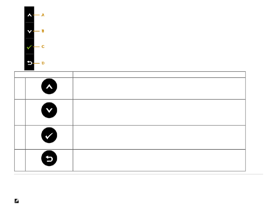 Using the on-screen display (osd) menu | Dell E2213 Monitor User Manual | Page 20 / 55