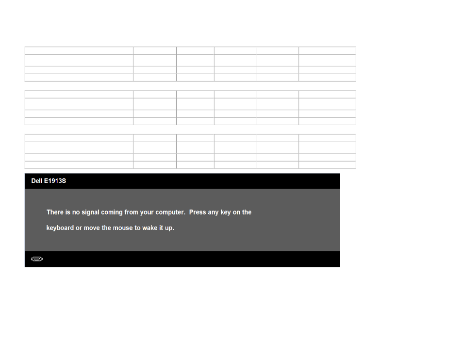 Power management modes | Dell E2213 Monitor User Manual | Page 6 / 55