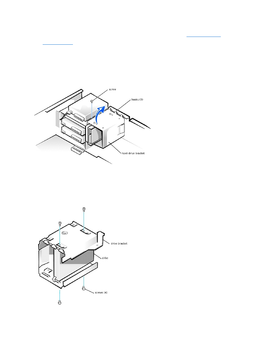 Replacing a hard drive | Dell Precision 330 User Manual | Page 19 / 72