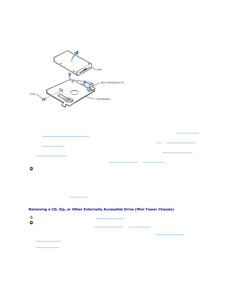 Replacing the diskette drive | Dell Precision 330 User Manual | Page 23 / 72
