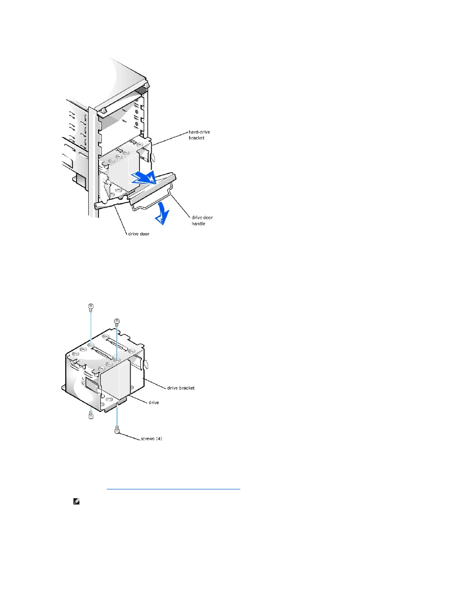 Replacing a hard drive | Dell Precision 330 User Manual | Page 27 / 72