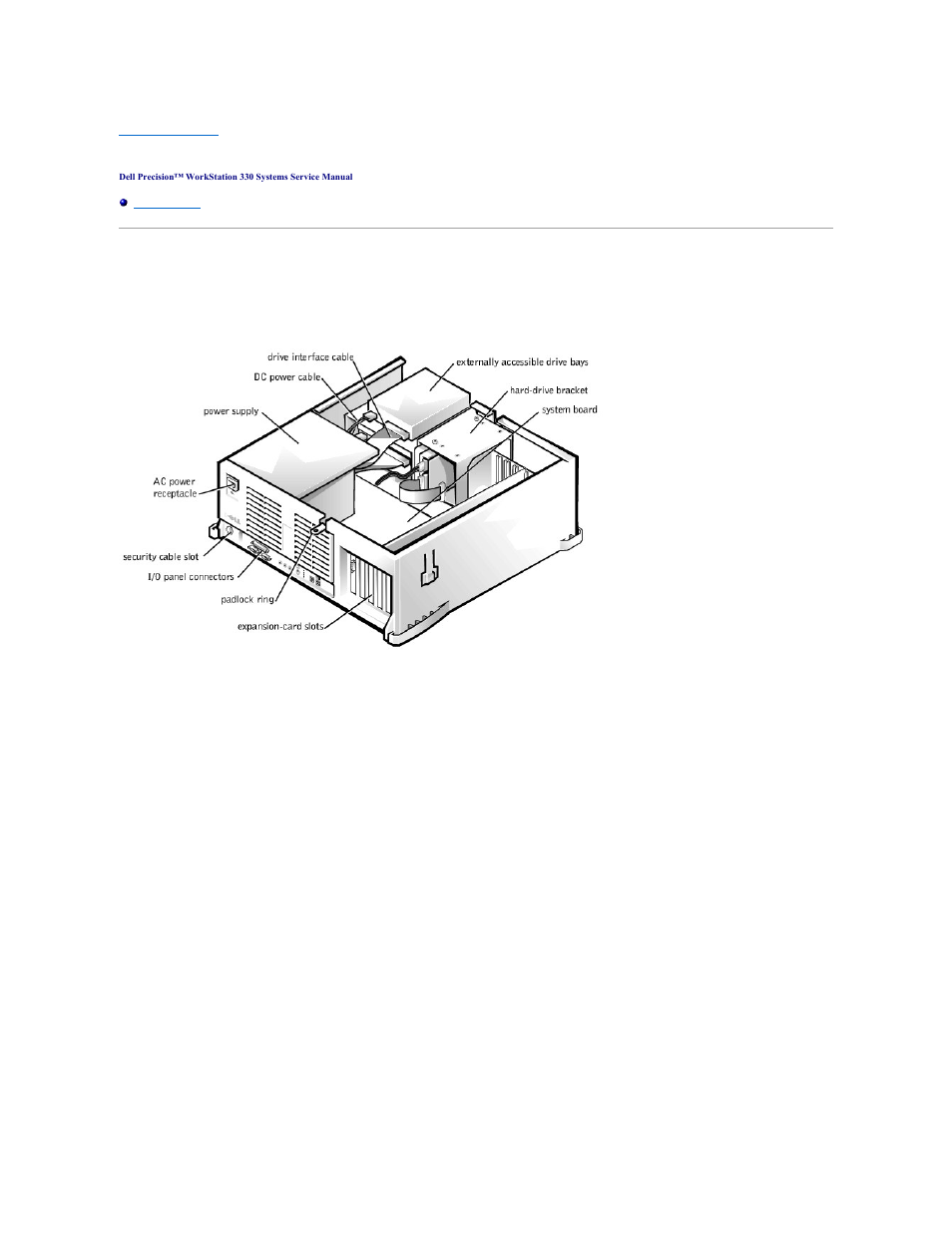 Inside your computer | Dell Precision 330 User Manual | Page 43 / 72