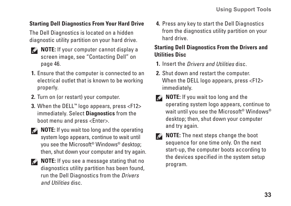 Dell Inspiron 545 (Early 2009) User Manual | Page 35 / 64