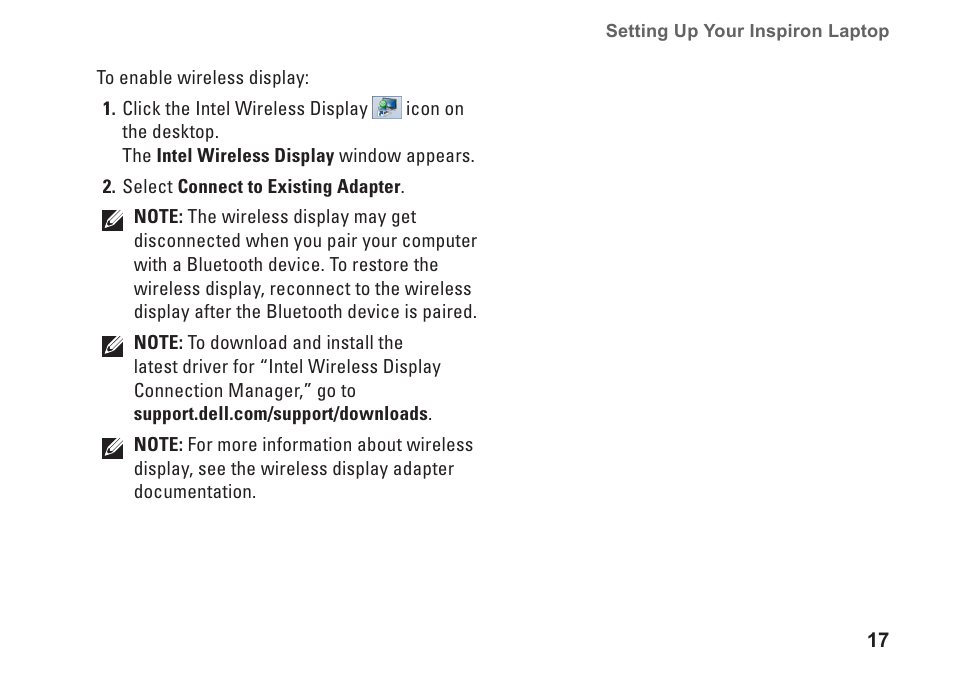 Dell Inspiron 15 (M5010, Early 2010) User Manual | Page 19 / 96