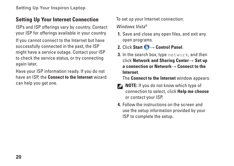 Dell Inspiron 15 (M5010, Early 2010) User Manual | Page 22 / 96