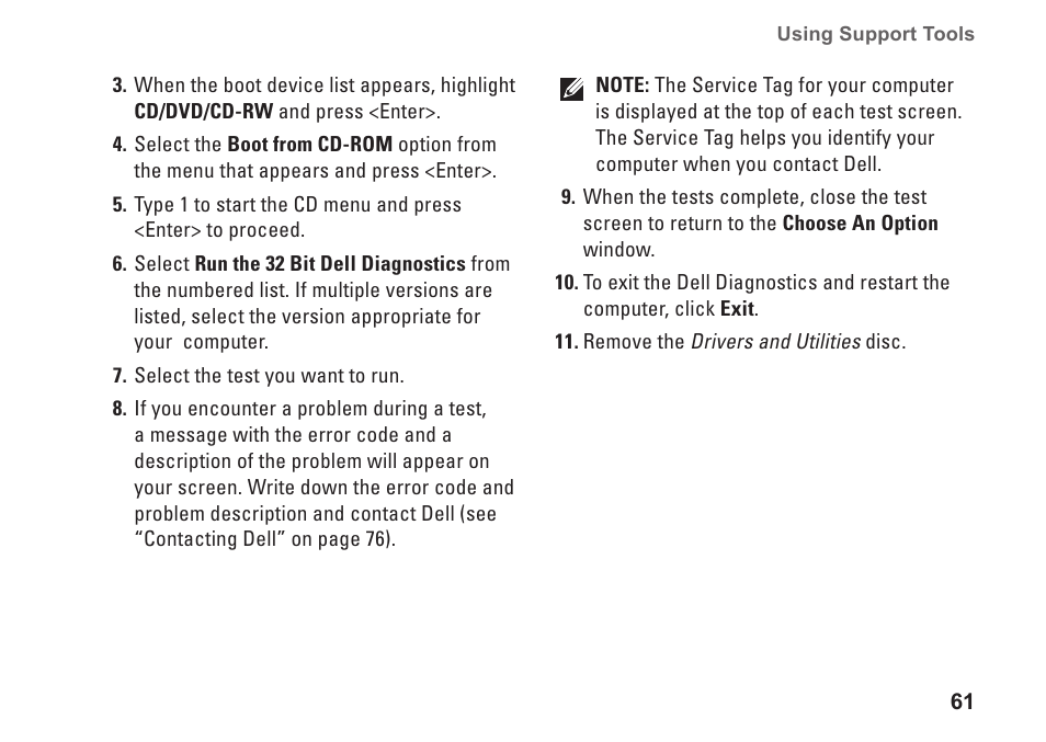 Dell Inspiron 15 (M5010, Early 2010) User Manual | Page 63 / 96