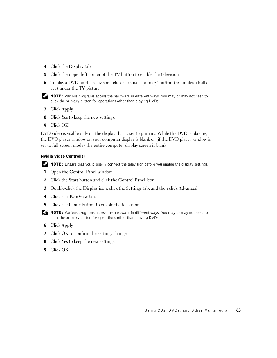 Dell Inspiron 5100 User Manual | Page 63 / 160