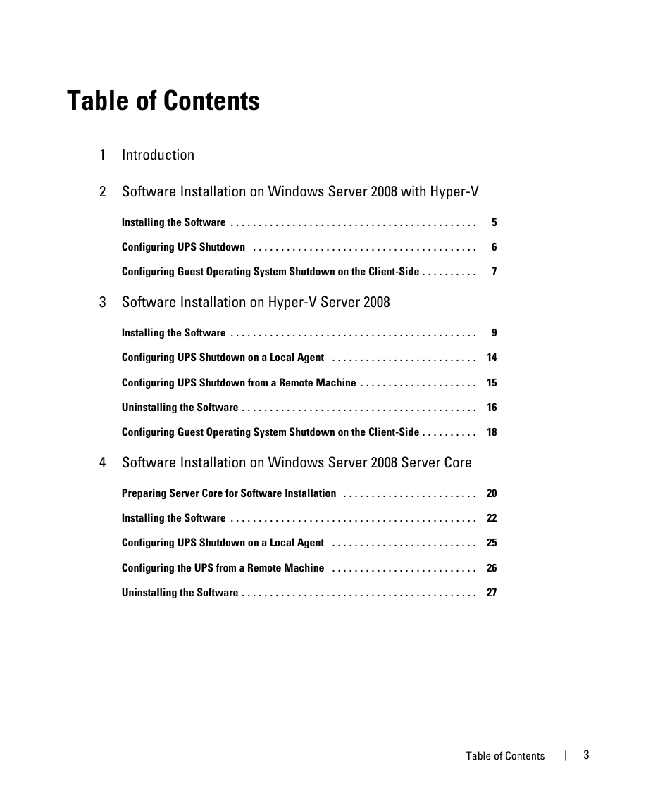 Dell UPS 4200R User Manual | Page 3 / 28