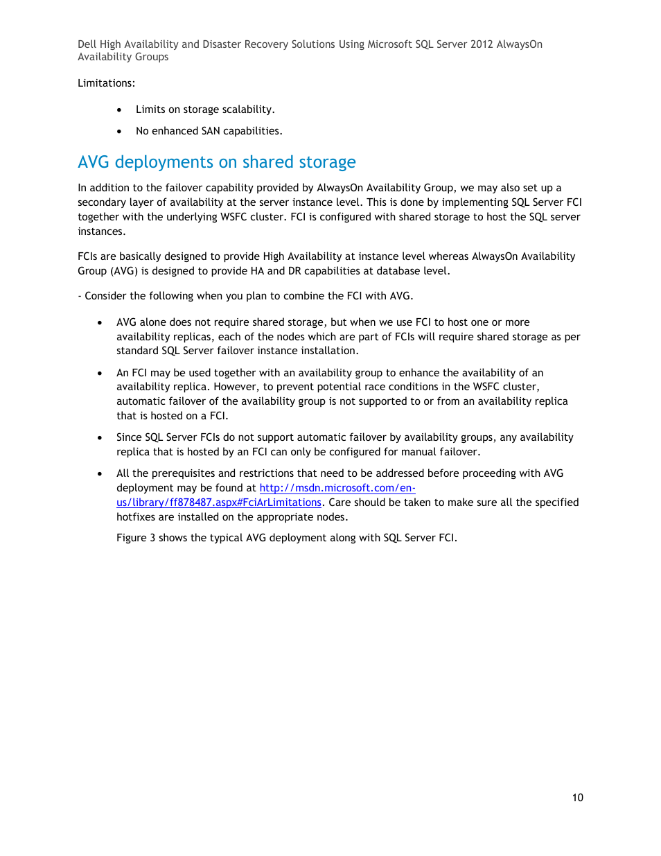 Avg deployments on shared storage | Dell POWEREDGE R720XD User Manual | Page 10 / 16