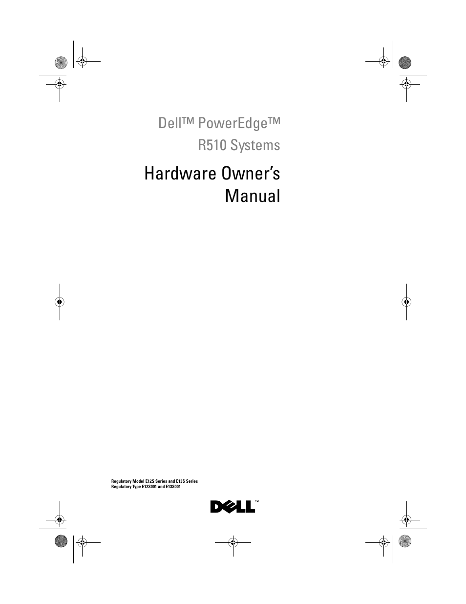 Dell PowerEdge R510 User Manual | 216 pages