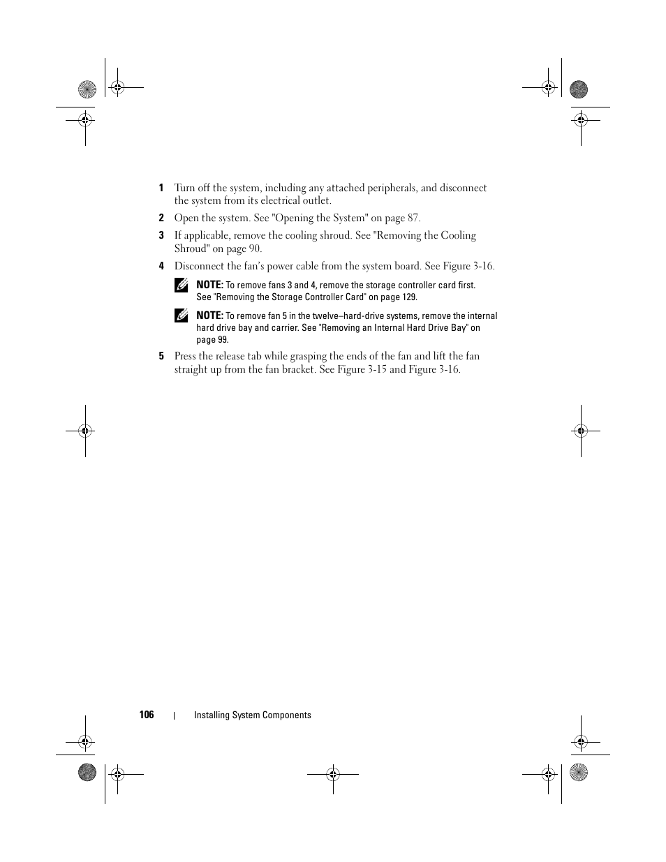 Dell PowerEdge R510 User Manual | Page 106 / 216
