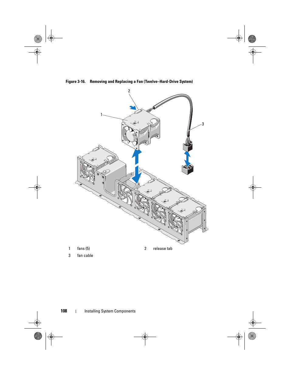 D. see figure 3-16, Igure 3-16 | Dell PowerEdge R510 User Manual | Page 108 / 216