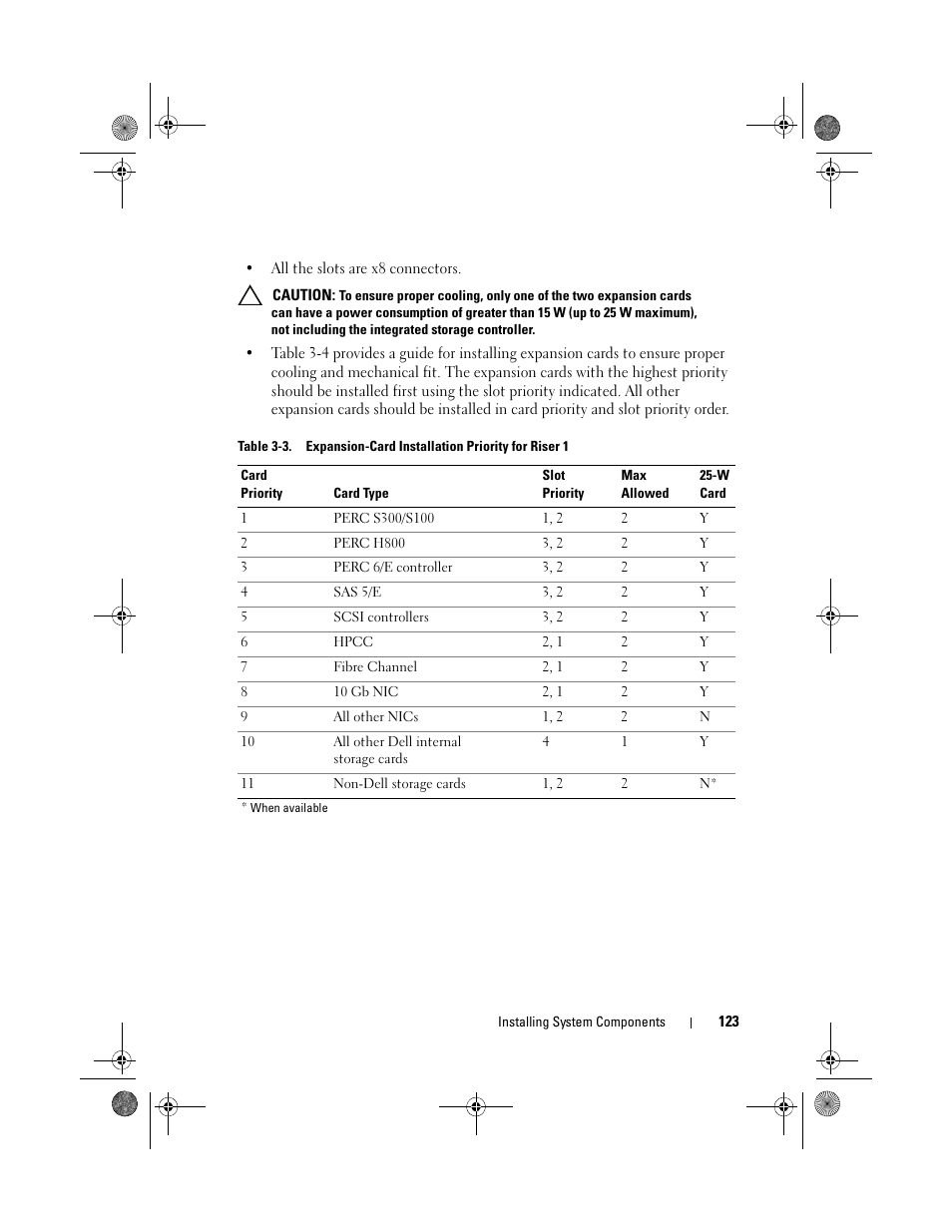 Dell PowerEdge R510 User Manual | Page 123 / 216