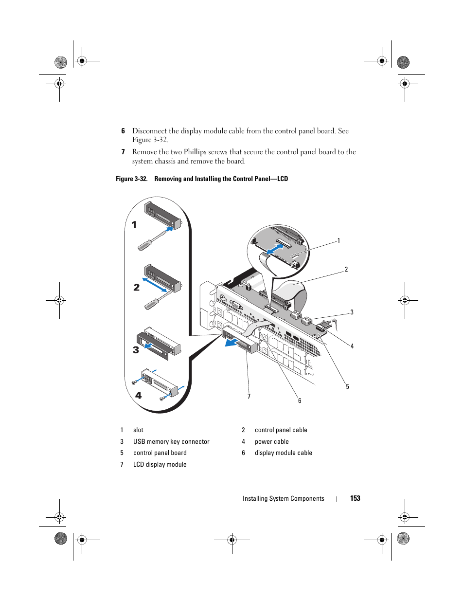 Figure 3-32, D. see figure 3-32, See figure 3-32 | Dell PowerEdge R510 User Manual | Page 153 / 216