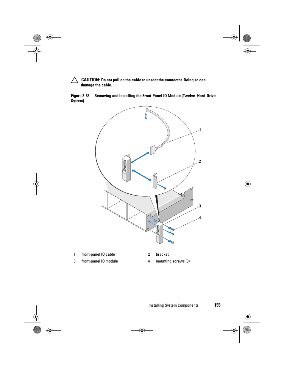 See figure 3-33 | Dell PowerEdge R510 User Manual | Page 155 / 216